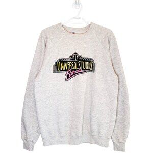 Vintage 90s Universal Studios Florida crewneck gray size XL